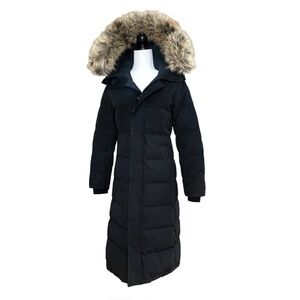 TNA/Aritzia Long St. Anton Goose Down Parka